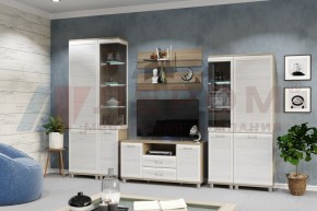 Гостиная Мелисса Композиция 5 (корпус Ясень Асахи, фасад Снежный ясень) в Надыме - nadym.ok-mebel.com | фото 2